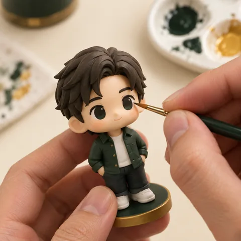100% hand-painted